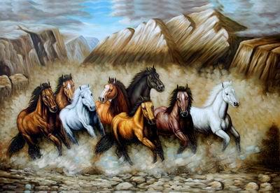 unknow artist Horses 050 oil painting picture